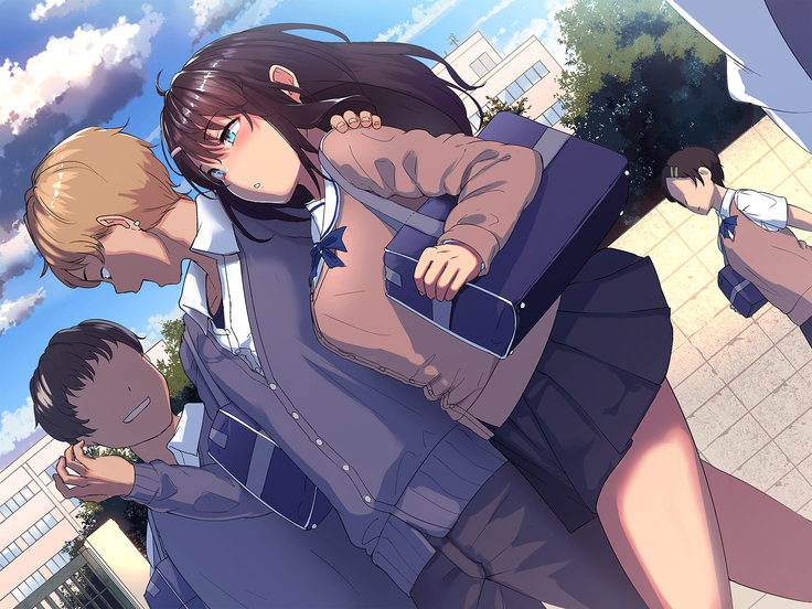 Aitsu ga Shiranai Kanojo no xxx ~Saenai Boku ga ReaJuu no Kanojo o Netotte Nakadashi~