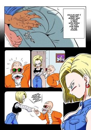 Android 18 vs Master Roshi - Page 3
