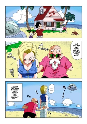 Android 18 vs Master Roshi - Page 2