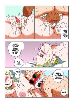 Android 18 vs Master Roshi - Page 21