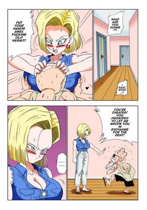 Android 18 vs Master Roshi - Page 5