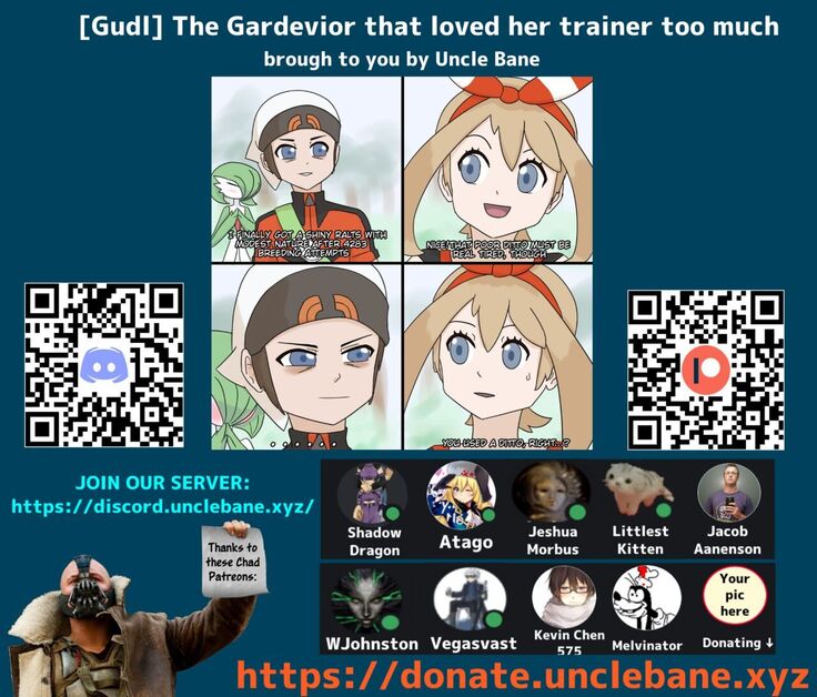 The Gardevior that loved her trainer too much