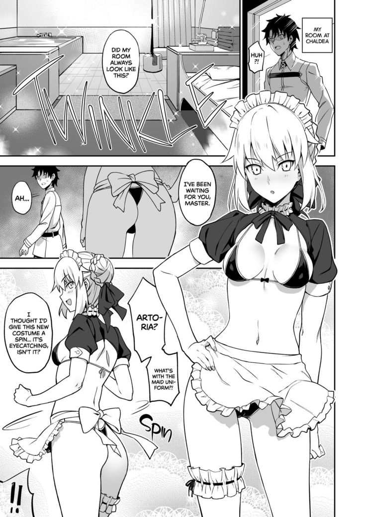 Chaldea Soap SSS-kyuu Gohoushi Maid | Chaldea Soapland's Premium Maid