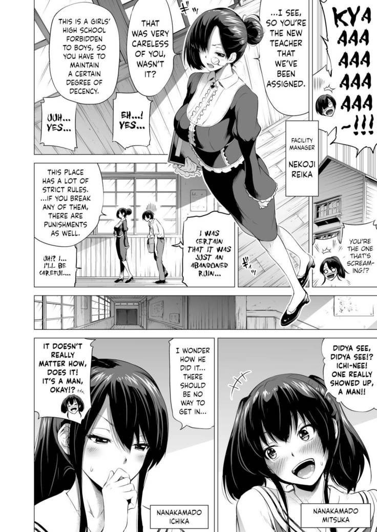 Nanaka no Rakuen 1 ~Inaka no Gakkou de Bishoujo Harem♥️~ Mina de Koibito Gokko Hen | Nanaka's Paradise 1 ~A School in the Countryside with a Harem of Beautiful Girls♥️~ Playing Everyone's Lover