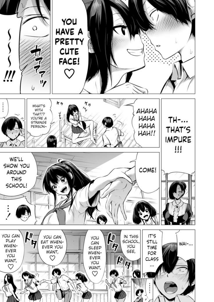 Nanaka no Rakuen 1 ~Inaka no Gakkou de Bishoujo Harem♥️~ Mina de Koibito Gokko Hen | Nanaka's Paradise 1 ~A School in the Countryside with a Harem of Beautiful Girls♥️~ Playing Everyone's Lover