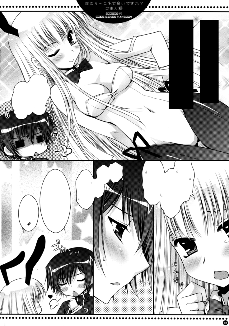 Anou...Korede Iidesuka? Goshujinsama