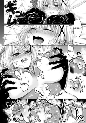 Parasite Rubber -The Tale of a Princess Knight Parasitized by Black Rubber Tentacle Clothes- Page #18