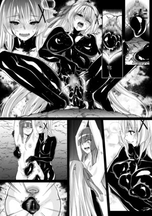 Parasite Rubber -The Tale of a Princess Knight Parasitized by Black Rubber Tentacle Clothes- Page #60