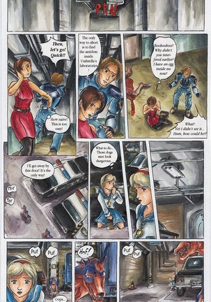 Bad Resident Evil: The Virus X  ENGLISH - Page 16