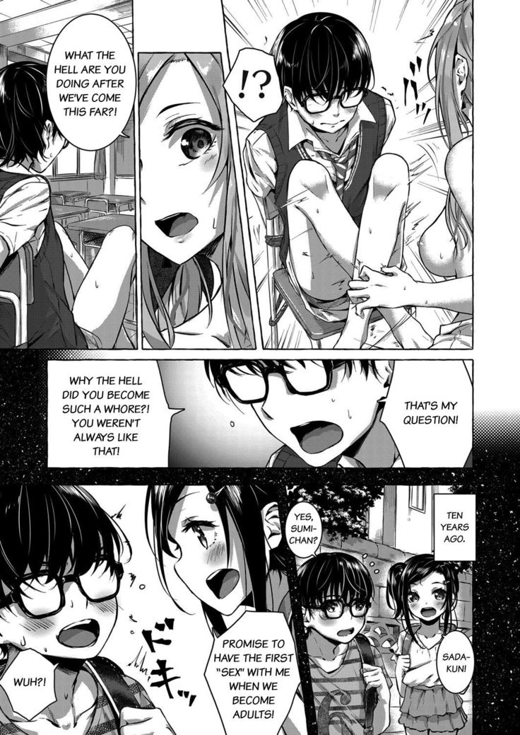 Osananajimi no Kinpatsu Gal Bitch ni Gyaku Rape de Doutei o Ubawareta Otoko