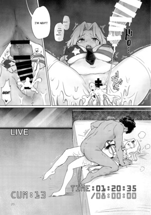 Renzoku Taikyuu 8-jikan: Okay-san ga 8-jikan Buttooshi de Taikyuu Ecchi Suru Hon | 8 Hours Non-Stop Endurance: Kay Endures 8 Straight Hours of Non-Stop Sex - Page 20