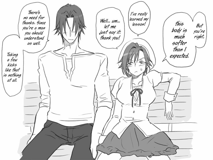 Seitenkango, Shinyuu to ～Aibou Hen～| After I got genderbend, my friend and I...