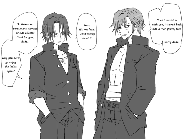 Seitenkango, Shinyuu to ～Aibou Hen～| After I got genderbend, my friend and I...