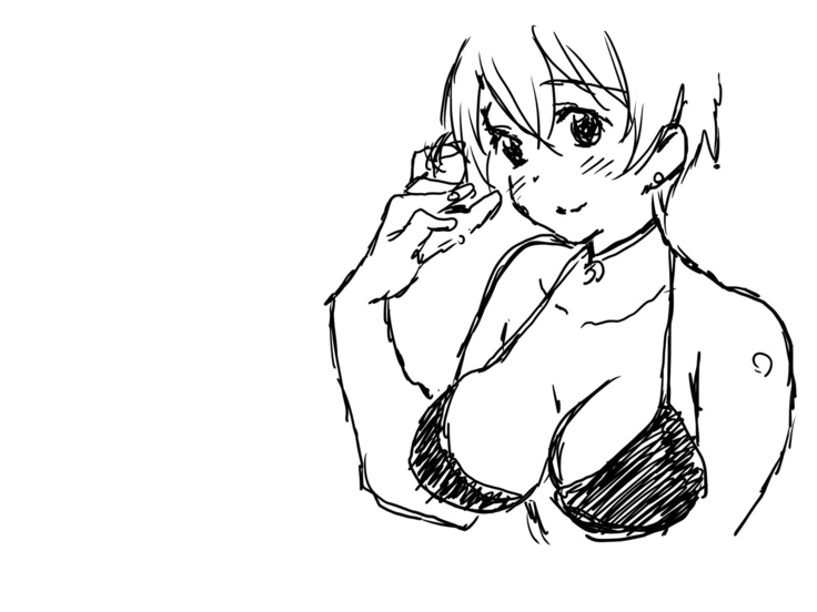 Misaki and Mika Sensei Sketchbook