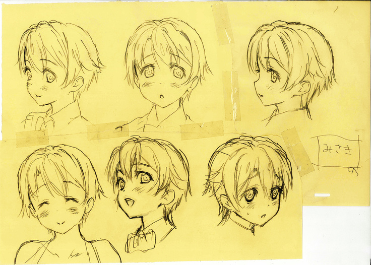 Misaki and Mika Sensei Sketchbook