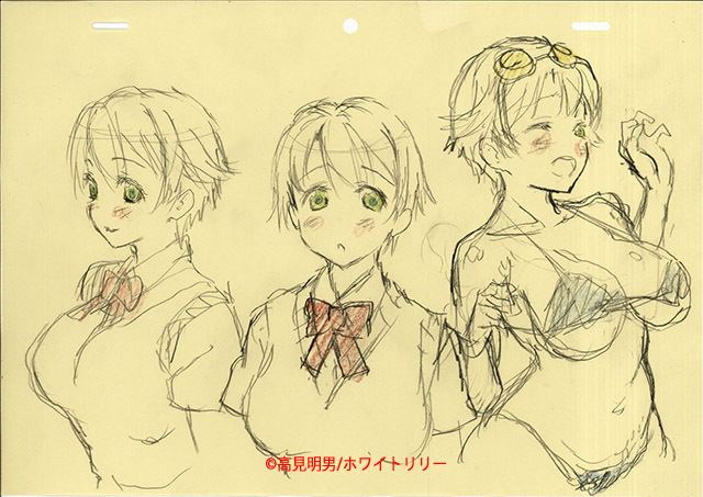 Misaki and Mika Sensei Sketchbook