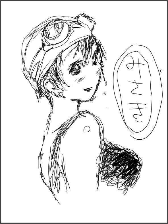 Misaki and Mika Sensei Sketchbook