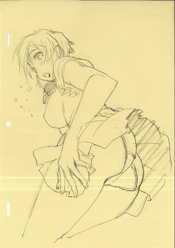Misaki and Mika Sensei Sketchbook