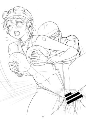 Misaki and Mika Sensei Sketchbook Page #18
