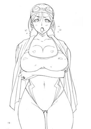 Misaki and Mika Sensei Sketchbook Page #20
