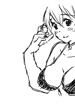 Misaki and Mika Sensei Sketchbook Page #44