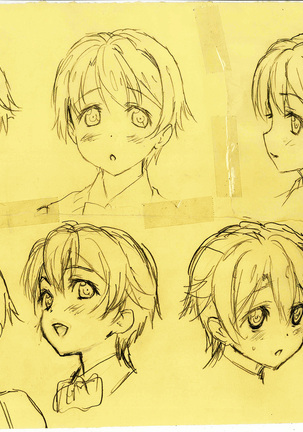 Misaki and Mika Sensei Sketchbook Page #31