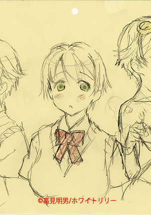 Misaki and Mika Sensei Sketchbook Page #36