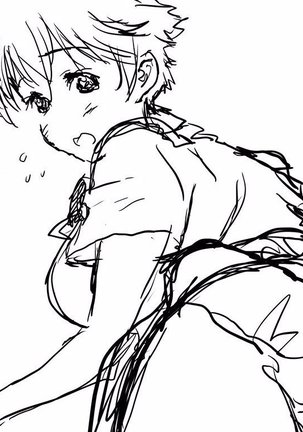 Misaki and Mika Sensei Sketchbook Page #43