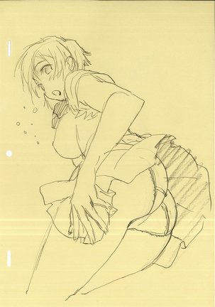 Misaki and Mika Sensei Sketchbook Page #38