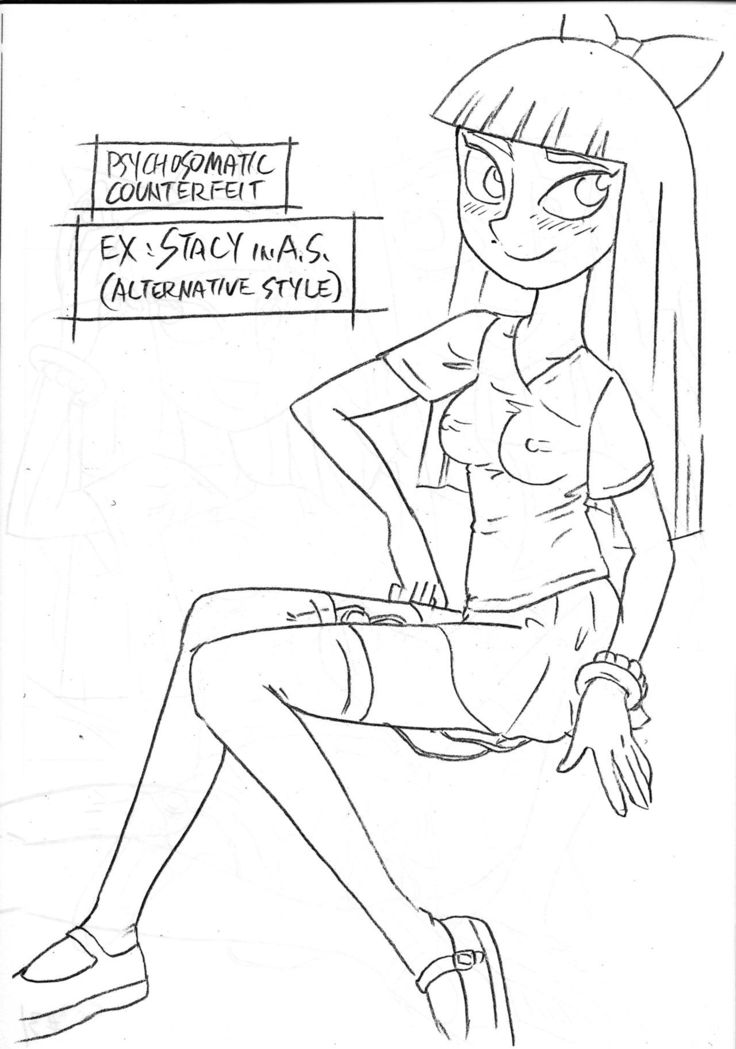 Psychosomatic Counterfeit Ex: Stacy in A.S.