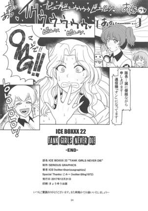ICE BOXXX 22 "TANK GIRLS NEVER DIE" Page #25