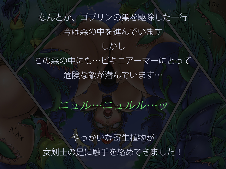 ビキニアーマーじゃ やっぱり犯されちゃう!
