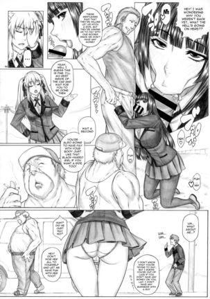 Angel's stroke 133 Hamegurui 4km Hitchhike Shinagara Set 〇 Sutaru Dai Race!! Shugakuryoko Ami Page #5