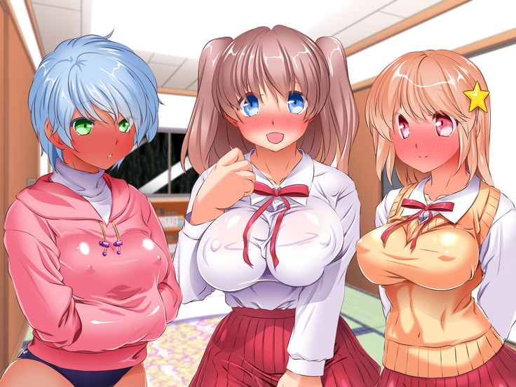 HELP! Shojo shika inai mura de ko-tsukuri-yō no dansei o boshū shite imasu! ~ Echiechina tenshi-tachi ni yūwaku sa renagara, daradara to shasei shi tsudzukeru icharabu namahame-chū dashi genkai shūraku mondai ♪~