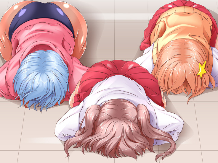 HELP! Shojo shika inai mura de ko-tsukuri-yō no dansei o boshū shite imasu! ~ Echiechina tenshi-tachi ni yūwaku sa renagara, daradara to shasei shi tsudzukeru icharabu namahame-chū dashi genkai shūraku mondai ♪~