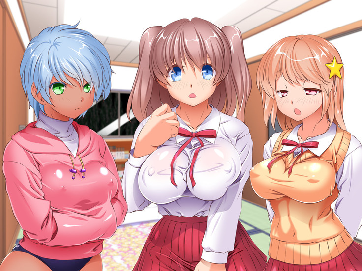 HELP! Shojo shika inai mura de ko-tsukuri-yō no dansei o boshū shite imasu! ~ Echiechina tenshi-tachi ni yūwaku sa renagara, daradara to shasei shi tsudzukeru icharabu namahame-chū dashi genkai shūraku mondai ♪~