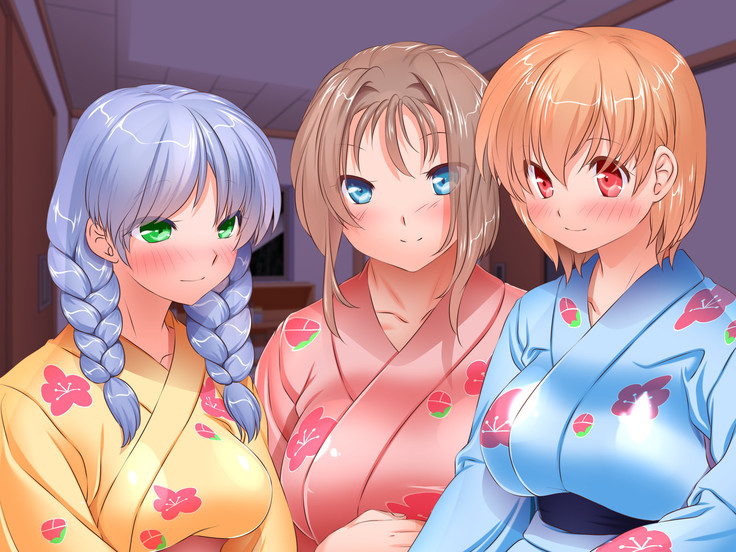 HELP! Shojo shika inai mura de ko-tsukuri-yō no dansei o boshū shite imasu! ~ Echiechina tenshi-tachi ni yūwaku sa renagara, daradara to shasei shi tsudzukeru icharabu namahame-chū dashi genkai shūraku mondai ♪~