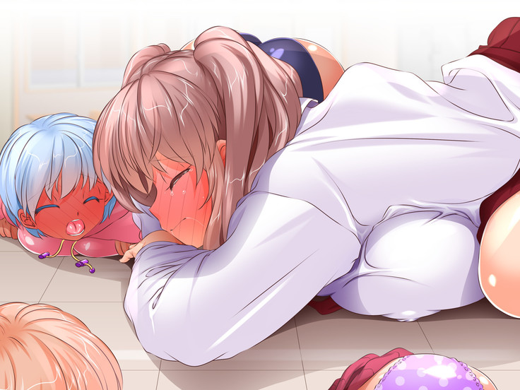 HELP! Shojo shika inai mura de ko-tsukuri-yō no dansei o boshū shite imasu! ~ Echiechina tenshi-tachi ni yūwaku sa renagara, daradara to shasei shi tsudzukeru icharabu namahame-chū dashi genkai shūraku mondai ♪~