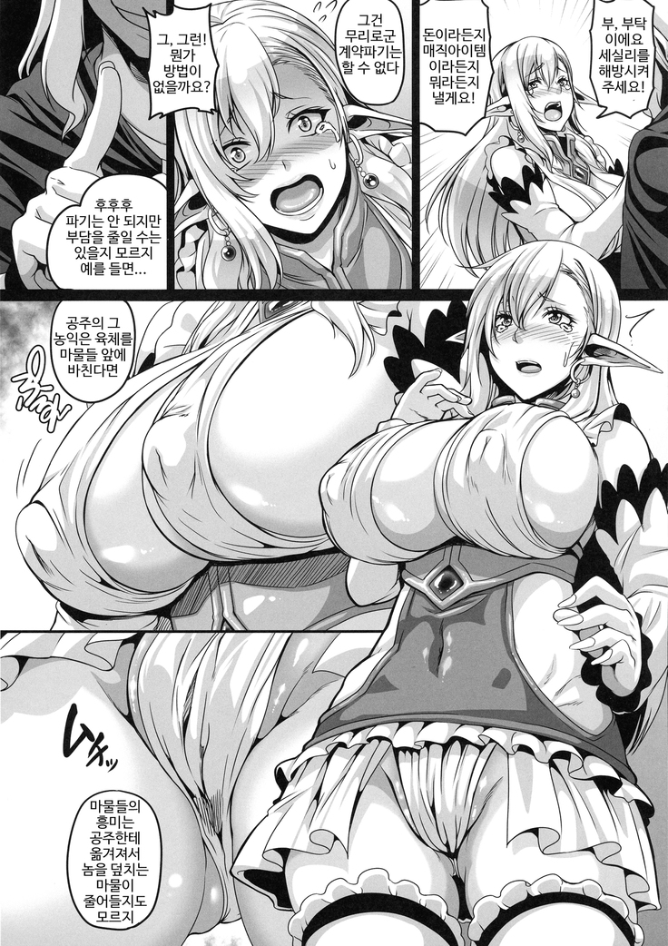 Reishuu Elf Series 2 - Reishuu no Elf Princess | 노예 감금 엘프 시리즈 2 - 노예 감금 엘프 프린세스