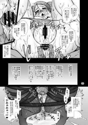 Bermuda no Reiraku - Daigaku Senbatsu Sannin Musume e no Midara na Saimin Tokkun Page #8