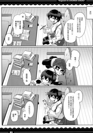 Kaga-san no Jimunuki Seikatsu Page #7