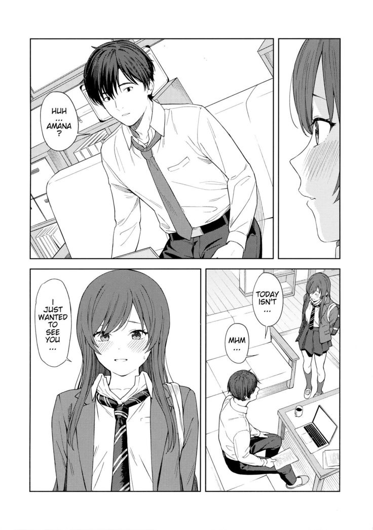 "Anone, P-san Amana..."