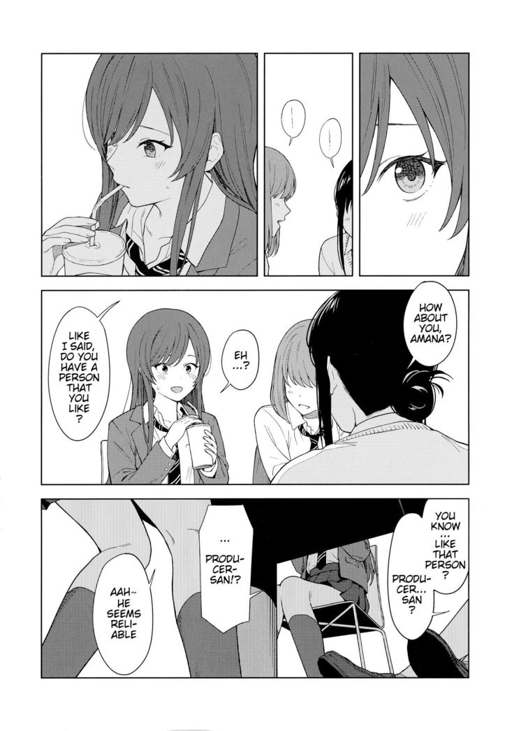 "Anone, P-san Amana..."