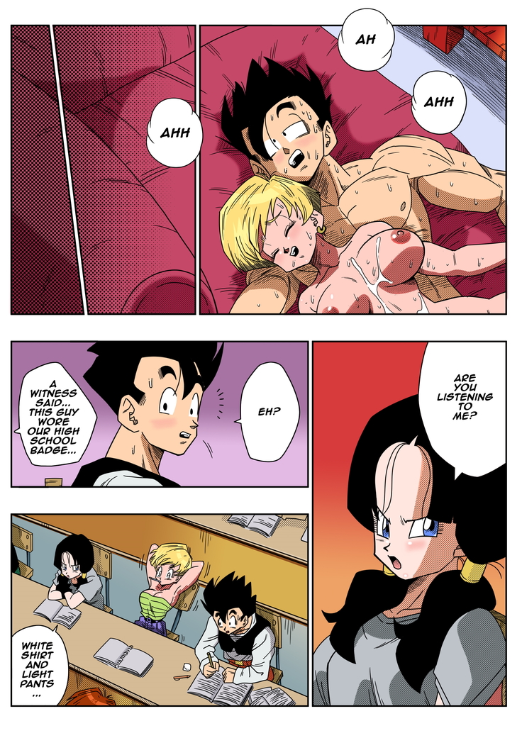 LOVE TRIANGLE Z - Gohan Meets Erasa... "Let's Make A Lot of Sex, OK?" (decensored)