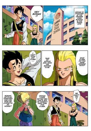 LOVE TRIANGLE Z - Gohan Meets Erasa... "Let's Make A Lot of Sex, OK?" (decensored)