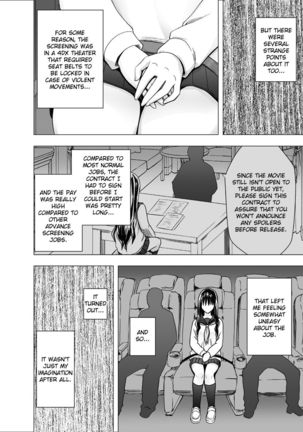 Eigakan de Wana ni Hamerareta Fuuki Iinchou | The Public Morals Chairman Is Trapped and Fucked in a Movie Theater - Page 6