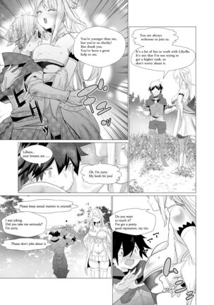 Majuu no Mori ni Nomikomareta Mura no Musume wa Shoufu Boukensha to Shite Inran ni Sugosu Page #38