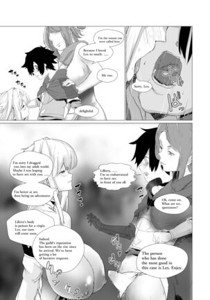 Majuu no Mori ni Nomikomareta Mura no Musume wa Shoufu Boukensha to Shite Inran ni Sugosu - Page 48