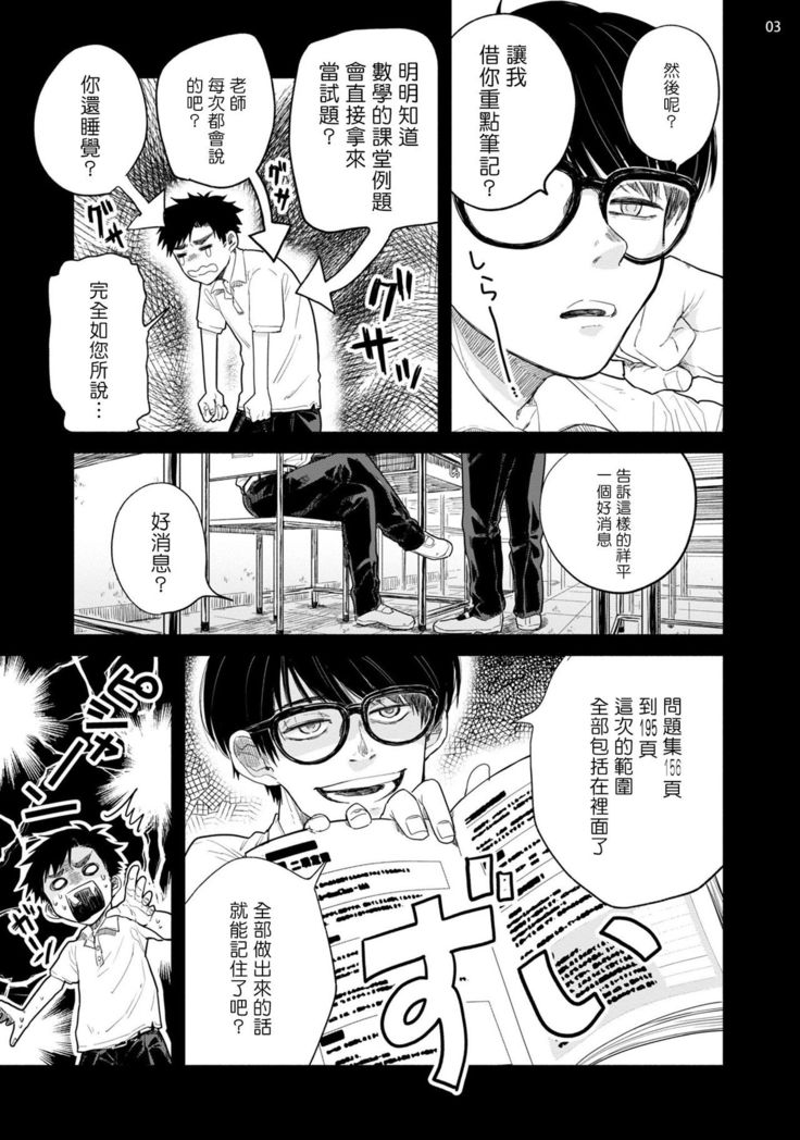 Omae ni Zettai Ienai Koto | 绝对无法对你说的事 1-3