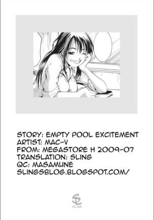 Empty Pool Excitement!! Page #19